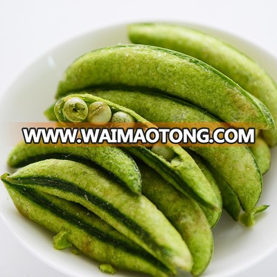 Natural VF Dried sugar snap peas crisps for sales