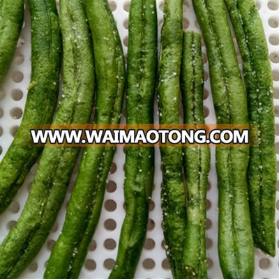 VF green peas vacuum fried low temperature dhydration green pea from China