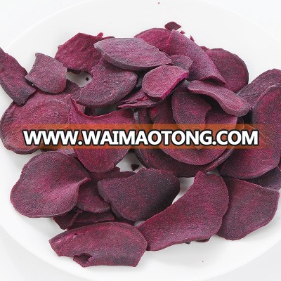 VF purple sweet potato vacuum fried purple sweet potato chip VF veggie for sale from China