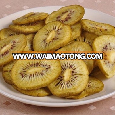 VF kiwi vacuum fried kiwi slice dried VF kiwi snack chip with top quality from China