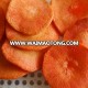 VF carrot crispy chip in salty flavor with top quality of VF production from China