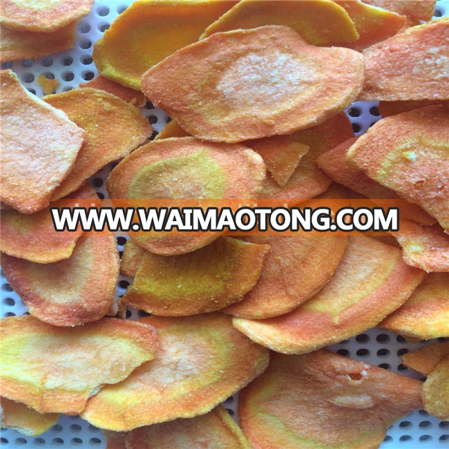 VF Crispy Snack-VF Dried Carrot Slice on sale